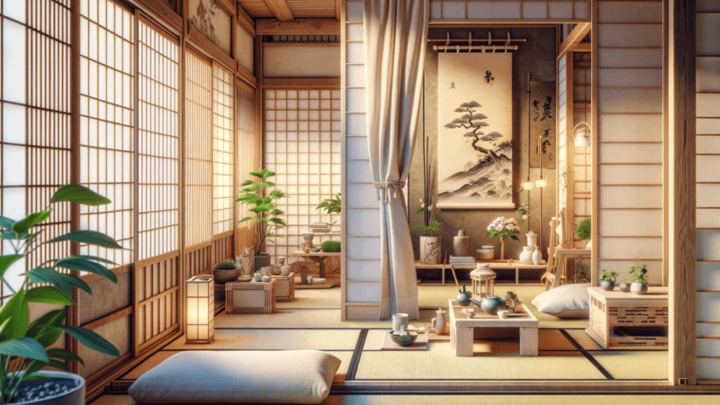日本のアパートメント: 形と機能の完璧な調和